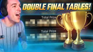 Going for GLORY in DOUBLE FINAL TABLES! $10,000+ CASHES