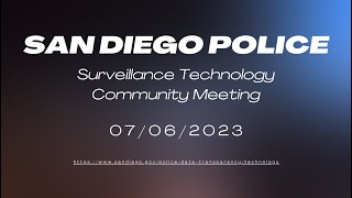 Body Worn Cameras Community Meeting – July 6, 2023