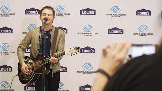 Information Country music star Hunter Hayes and Lowe's surprise kids at Boys & Girls Clubs Update