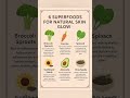 Superfoods that give you radiant skin naturally  #healthyfoods #healthtips #skincare