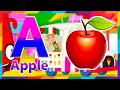 Phonics Song 2 with TWO Words in 3D - ABC Alphabet Songs A For Apple & Music Sounds For Kids 1737