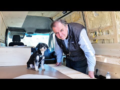 DESIGNING A TINY HOUSE BED // diy campervan conversion