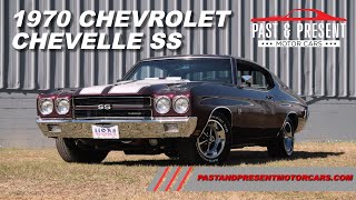 1970 Chevelle SS 396 BlackCherry White 4 Speed HT 512417