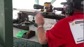 World Benchrest Champion Charles Huckeba Shows His Craft Shooting A Small Group At 200