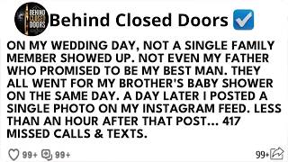 On My Wedding Day, None Of My Family Members Showed Up. Not Even My Father Who Promised To Stand By