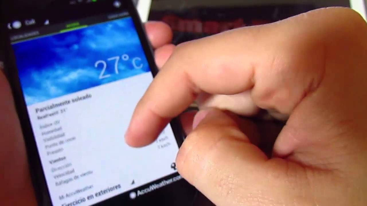 La Mejor Aplicacion Del Tiempo Para Android AccuWeather YouTube
