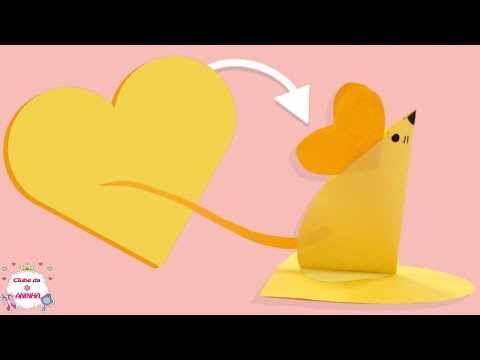 ORIGAMI – Pato de papel – Paper duck – Clube da Aninha