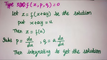 Singular integral Type 3 | Partial differential equation | TPDE | Engineering mathematics3 | English
