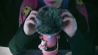 ASMR Fluffy Mic Cover Scratching