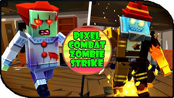 Pixel Combat: Zombie Strike | Gameplay Part 2, Part 3, and 4 - Version 3.9.7.