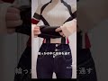 10万回再生⁉️肩掛けバックをウエストポーチにする方法｜How to make a waist pouch #ショート #shorts #ライフハック #lifehacks #shein購入品