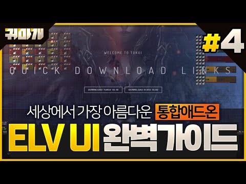 ELV UI 통합 애드온 상세 가이드 #4부 - 네임플레이트, 화면 설정