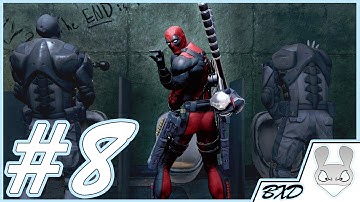 Deadpool - Playthrough Part #8 Front gate of eeeeeeevil! Game ending