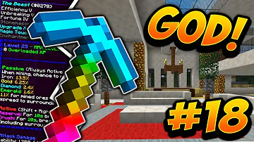 THE GOD PICKAXE!! | SKYBOUNDS #18 (Minecraft SKYBLOCK SMP Season 2)