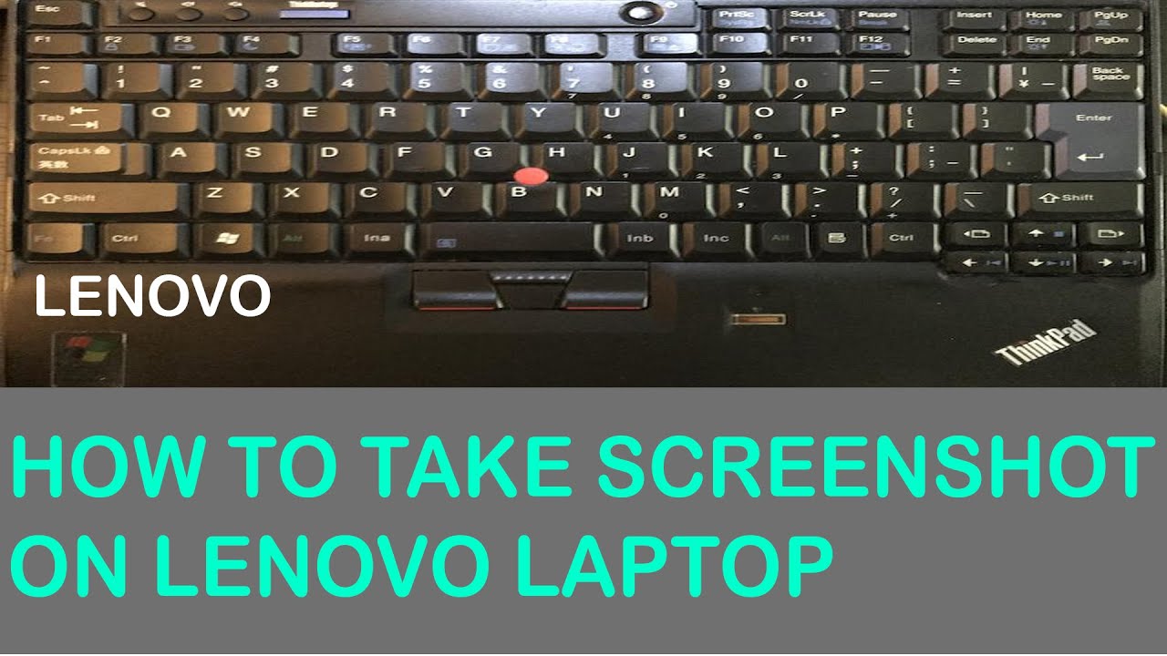 effekt solid målbar How to take screenshot on lenovo laptop? - YouTube