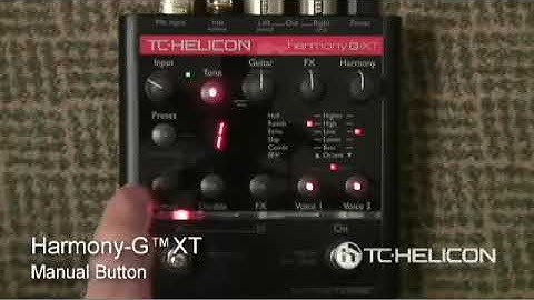 TC Helicon Voicetone HarmonyG XT: Tutorial 4 | UniqueSquared com