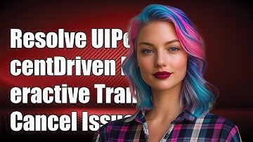 Resolving UIPercentDrivenInteractiveTransition Cancel Issue in iOS Development