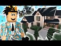 building a "NORMAL" FAMILY BLOXBURG HOUSE... before bloxburg updated