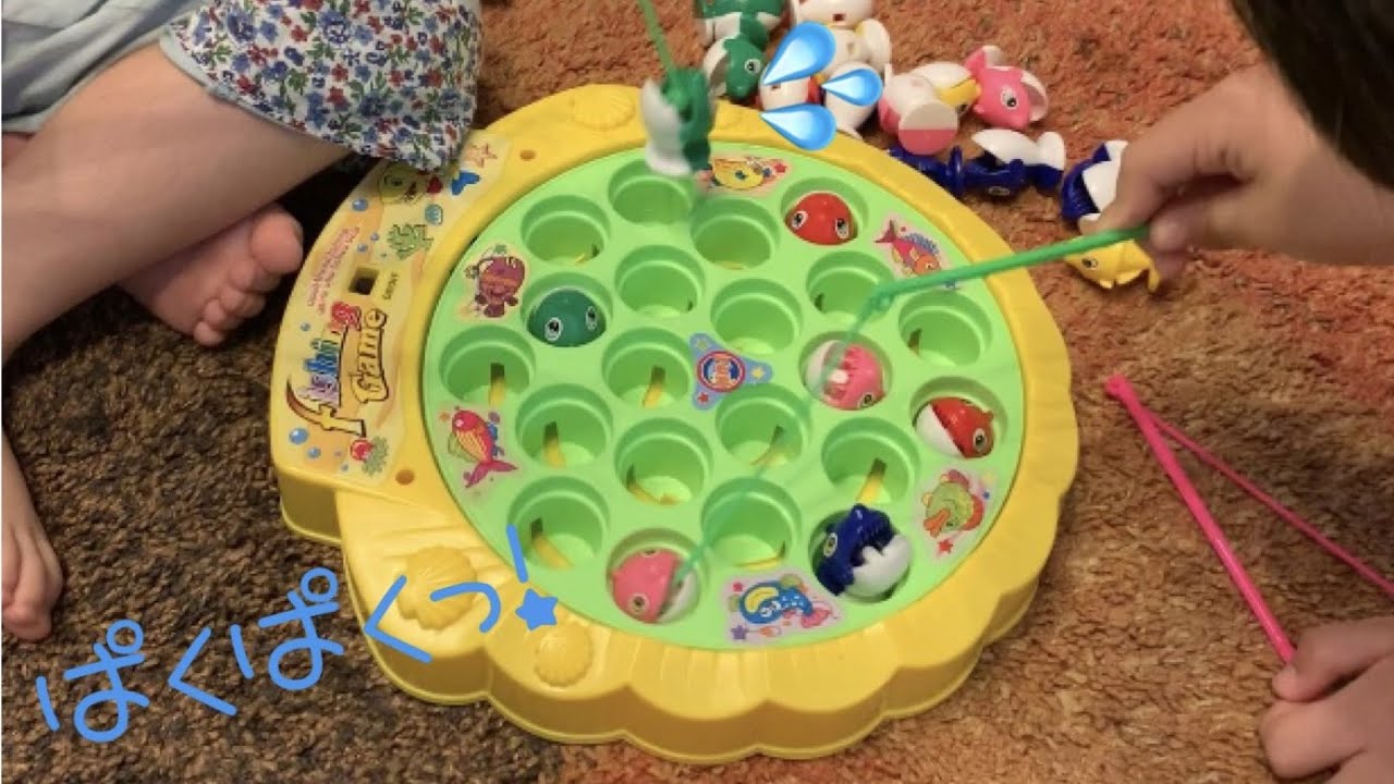 おもちゃ】FishingGame ぱくぱくフィッシングゲームDX 持ち運び用