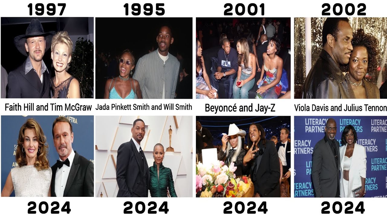 World’s Top Celebrity Couple Transformations | Then & Now