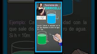 Torricelli's Theorem #maths #physics