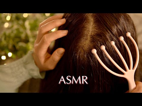 [ASMR] Sleep Immediately Within Minutes with ASMR Scalp Massage | No Talking