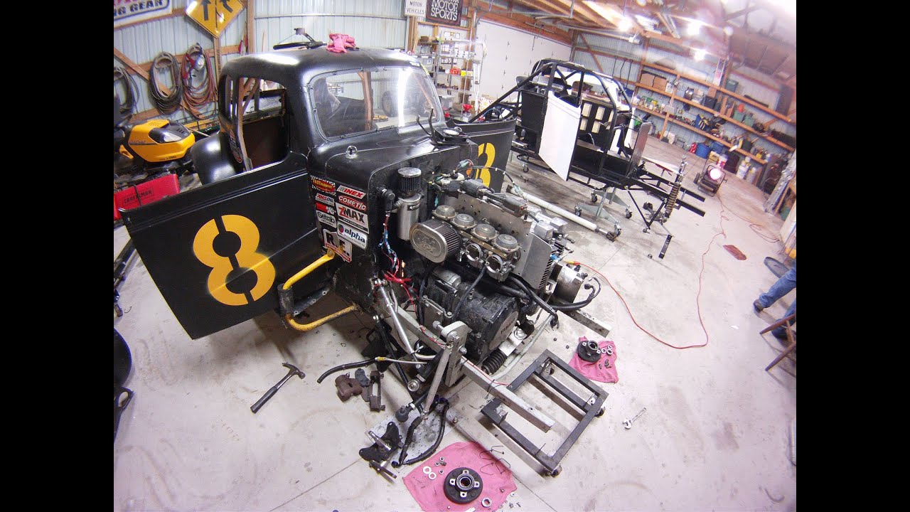 2013 Bigmil Motorsports Legends Race Car Partial Teardown Timelapse