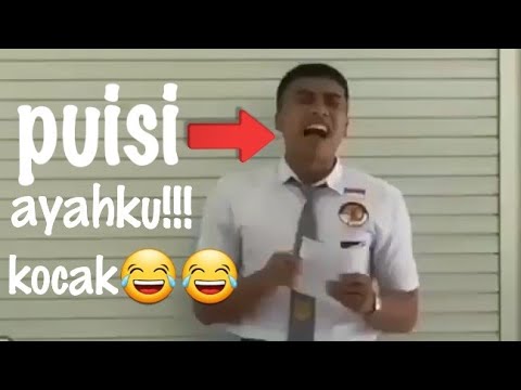 Kocak Puisi  untuk ayah kelakuan anak jaman  sekarang  