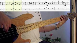 Billie Eilish  -  Bad Guy Bass Cover with TAB