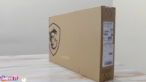 2022 MSI Pulse GL66 Unboxing