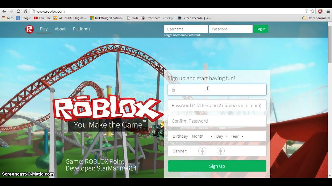 How to create a roblox acount - YouTube