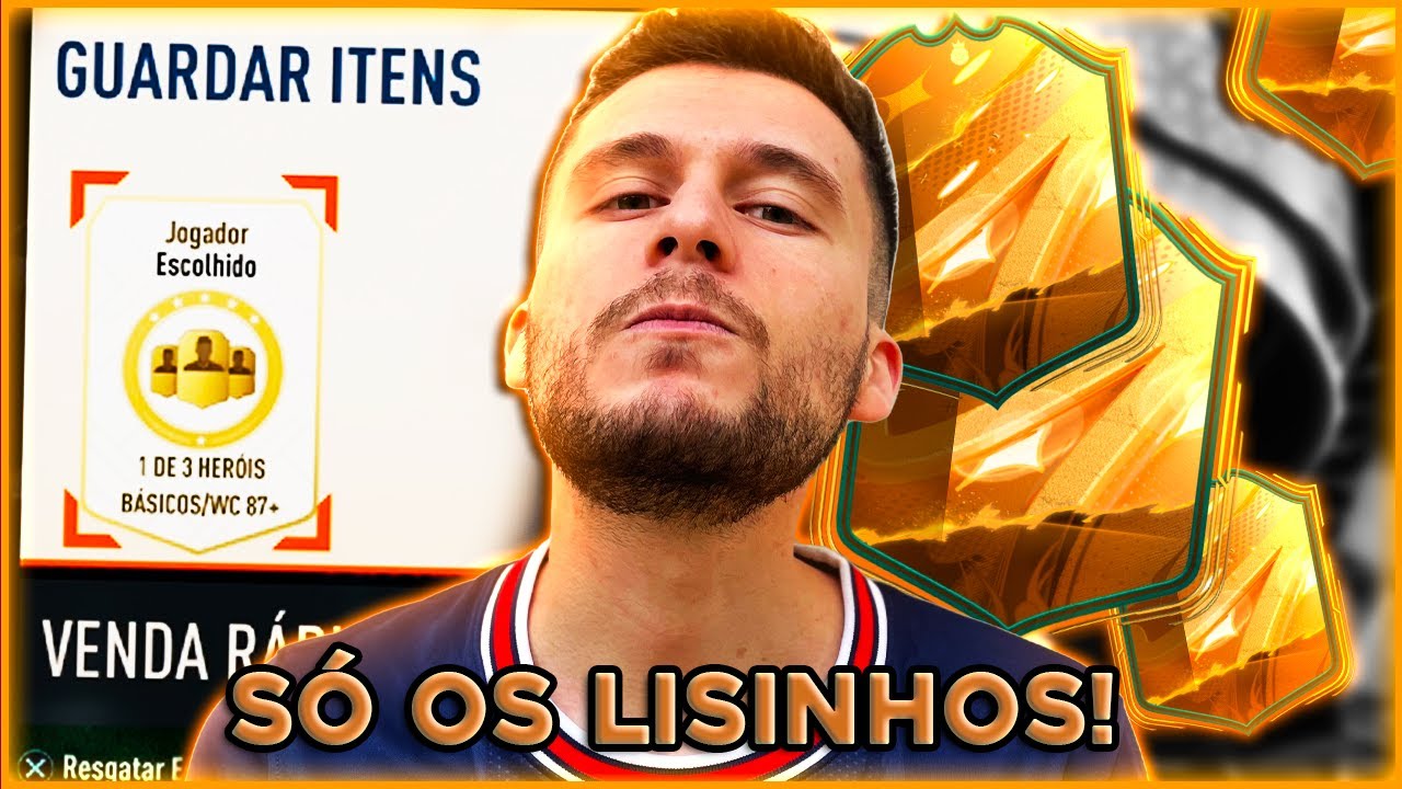 SÓ TIREI CRAQUE ABRINDO OS PP DE HERO!!!! FIFA 23 - ULTIMATE TEAM