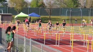 Ian Kelly 110M High Hurdle 15.43sec. Dual meet 3-29-17