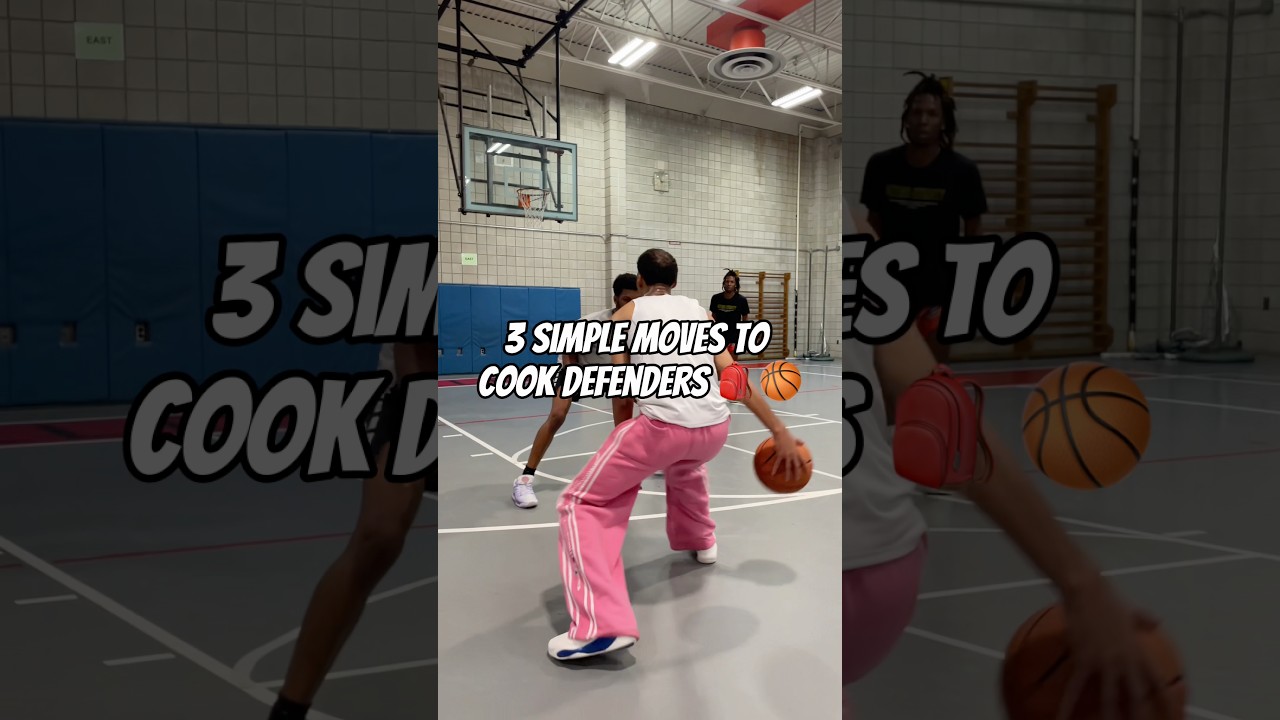 3 SIMPLE & SHIFTY MOVES FOR HOOPERS 🏀🎒 #basketball #trending #shorts #viral