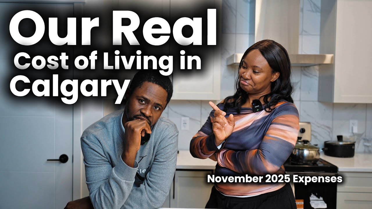 Наш бюджет на ноябрь 2025 года в Калгари 🇨🇦 | Расчёт бюджета для семьи из 3 человек