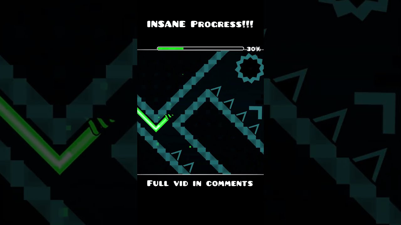 I Got INSANE Progress On SONIC WAVE 49 Geometry Dash Shorts