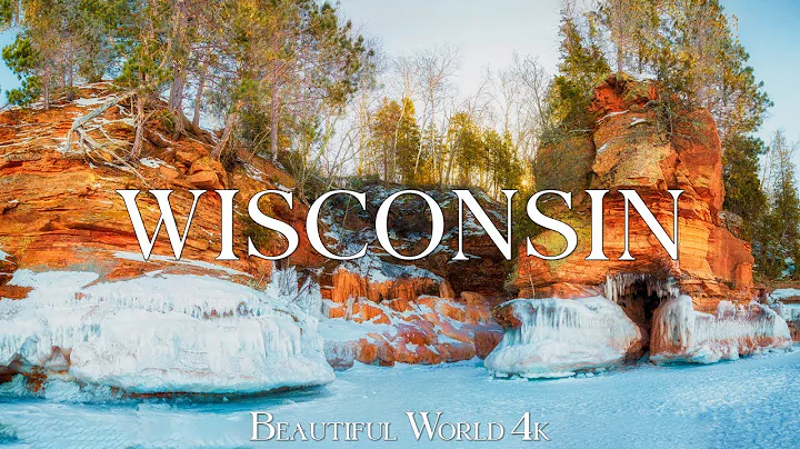 Wisconsin 4K - Majestic Winter Landscapes with Snowy Forests & Icy Lakes - 4K UHD