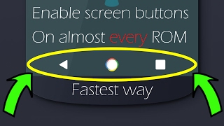 Enable Overview (navbar) buttons! Almost every ROM! Fastest way! screenshot 2
