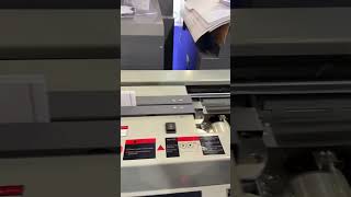 This machine makes a book in less than 1 minute!