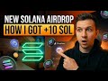 FREE Solana Airdrop 2026 — Claim $SOL Tokens in 2 Minutes (Step by Step)