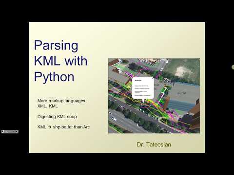 GIS540: Parsing KML with Python (Ch 20.3)