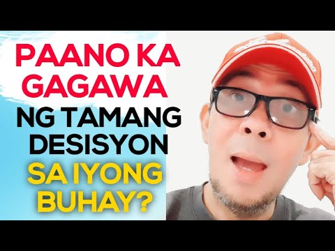 Video: Paano Gumawa Ng Isang Indibidwal Na Desisyon