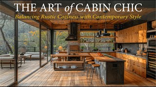 The Comfortable of Cabin Design: Blending Rustic Charm and Urban Chic