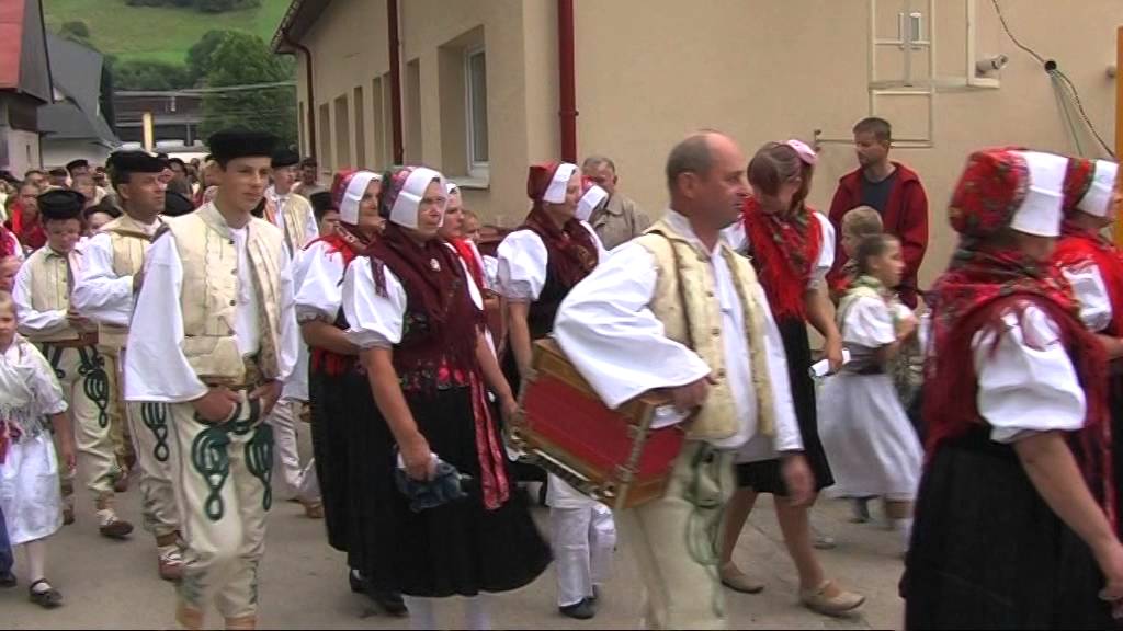 Zazriva village, Slovakia - folklore festival 1