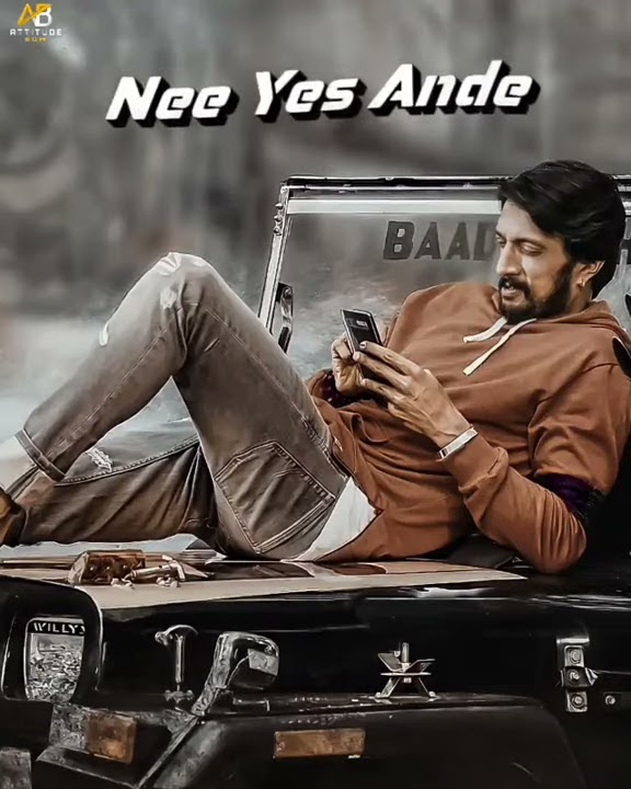 HAGO HIGO...HEGO....NEE YES ANDE PREETIGAGEE watsapp status|KICHHA ..HUCHHA| BHADSHA SUDEEP