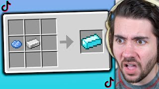 I Tried VIRAL Minecraft Tik-Tok Hacks To see If They Work!