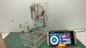 MicroVmc control by Mobil via bluetooth (adrino+grbl)