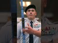 SOLO ARMED DRILL #JROTC | Sam Bull - North Pole High School #alaska #airforce #slowmotion