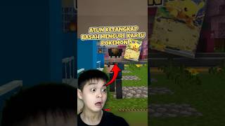 DITANGKAP POLISI?! ATUN JADI TERSANGKA PENCURIAN KARTU POKEMON LANGKA! #minecraft #shorts #fyp