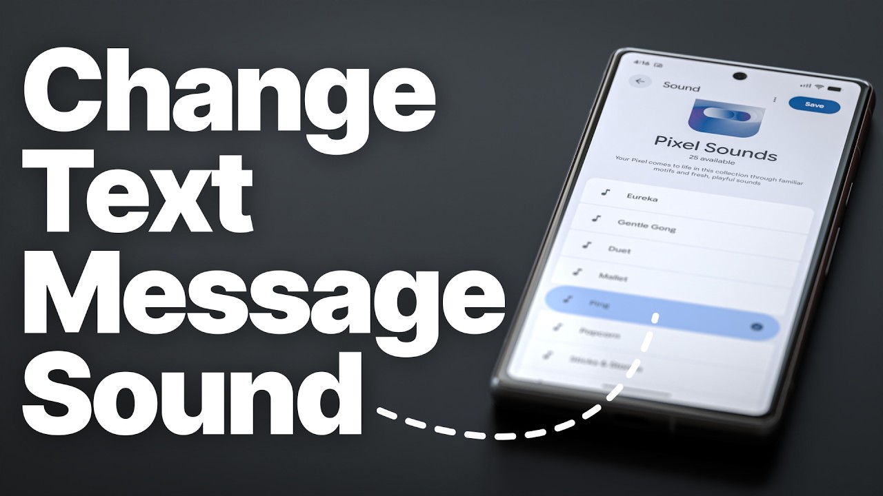 How to Change Text Message Sound on Google Pixel (Custom Tones + Per ...